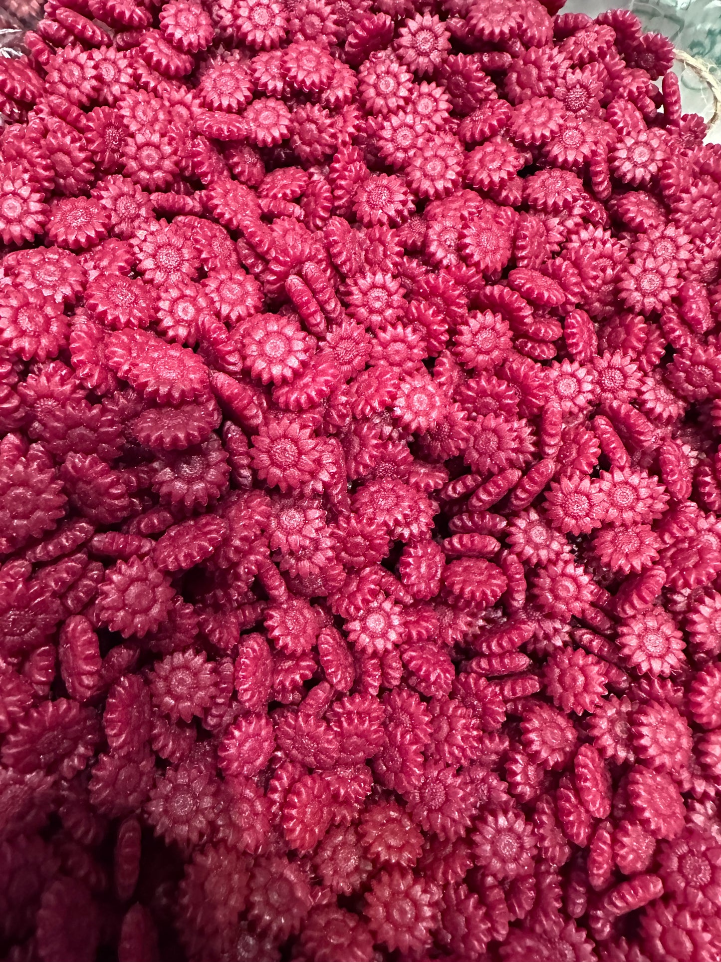 Packet of 200 Sunflower Shaped Wax Seal Beads