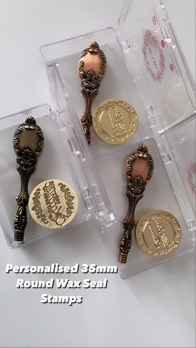Personalized Chocolate / Wax Seal stamp