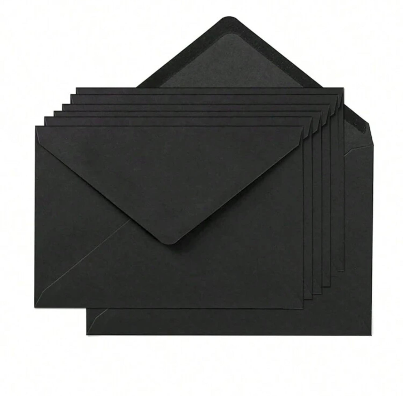 Black envelopes - A7 (50)