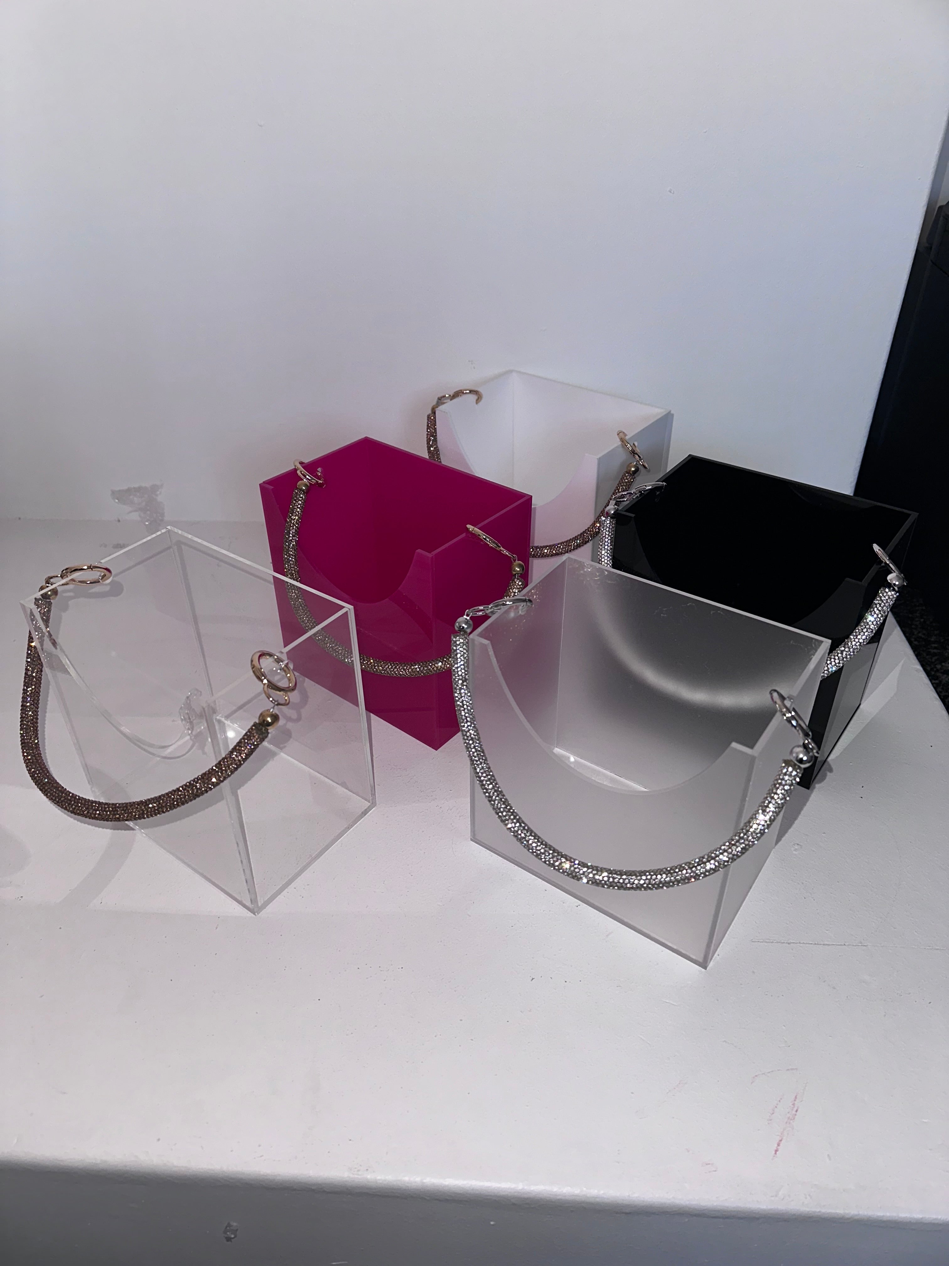 Perspex handbag box