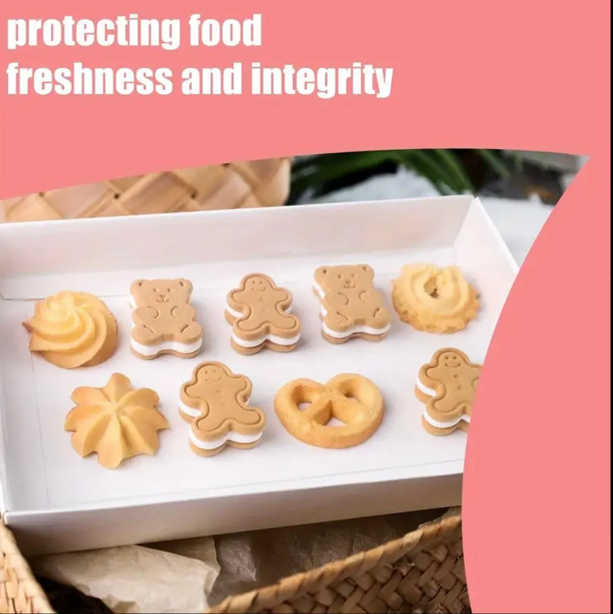 White Cookie Boxes(10)