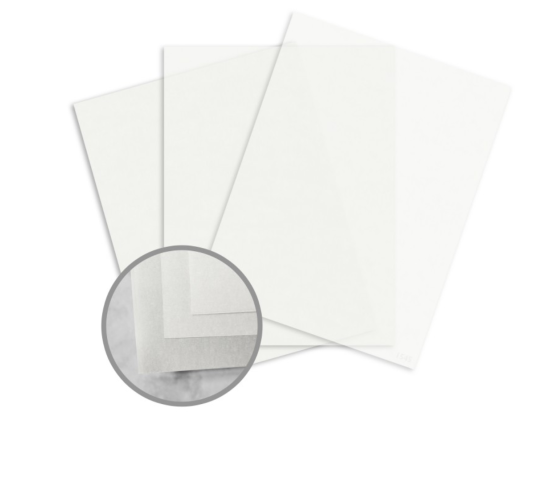 A4 printable clear vellum sheets(10)