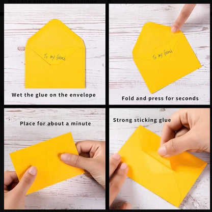 Mini envelopes with cards