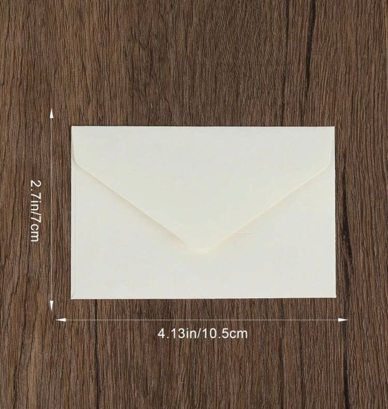 Mini white Craft Envelopes(50)