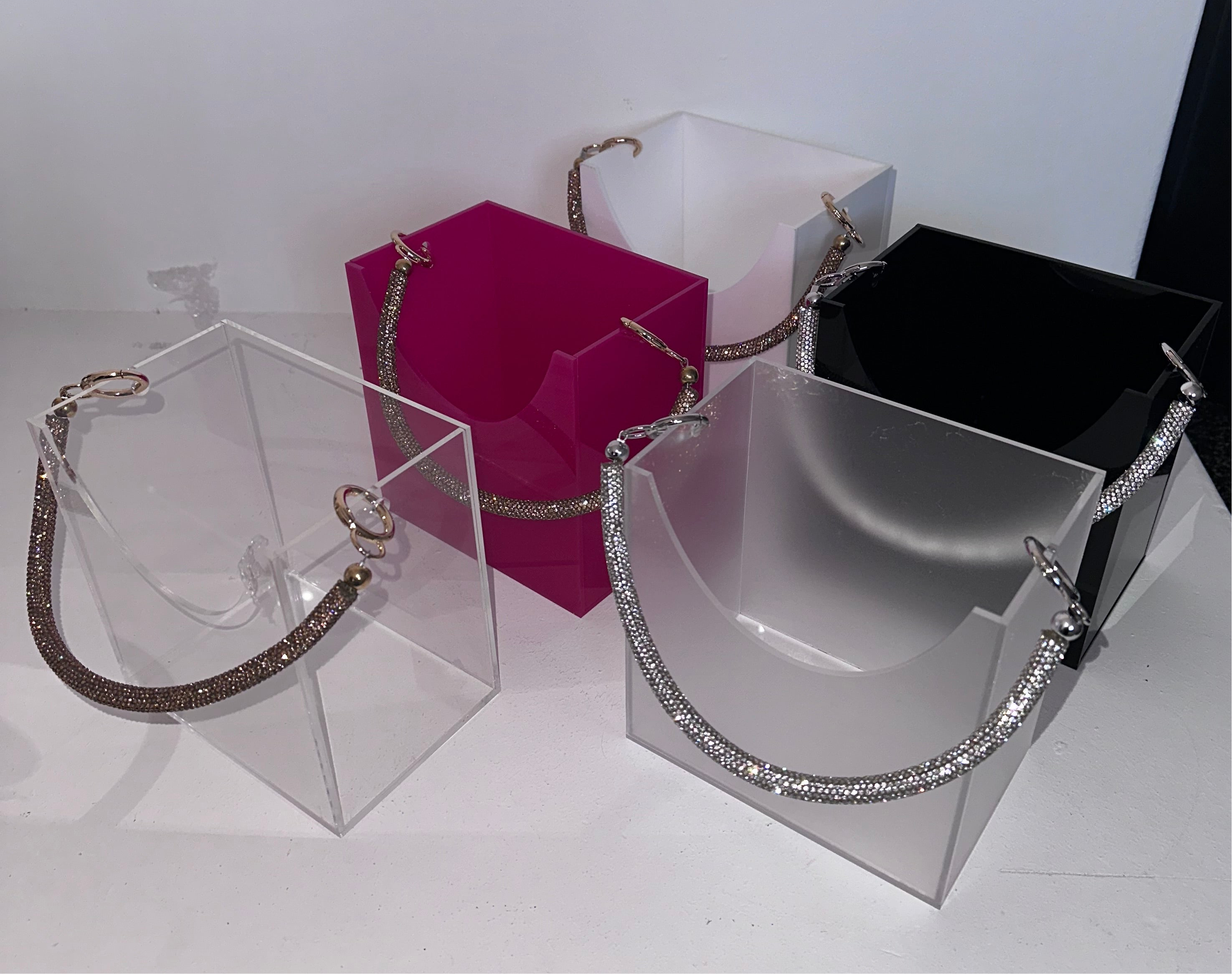 Perspex handbag box