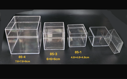 Small acrylic cubes(12)
