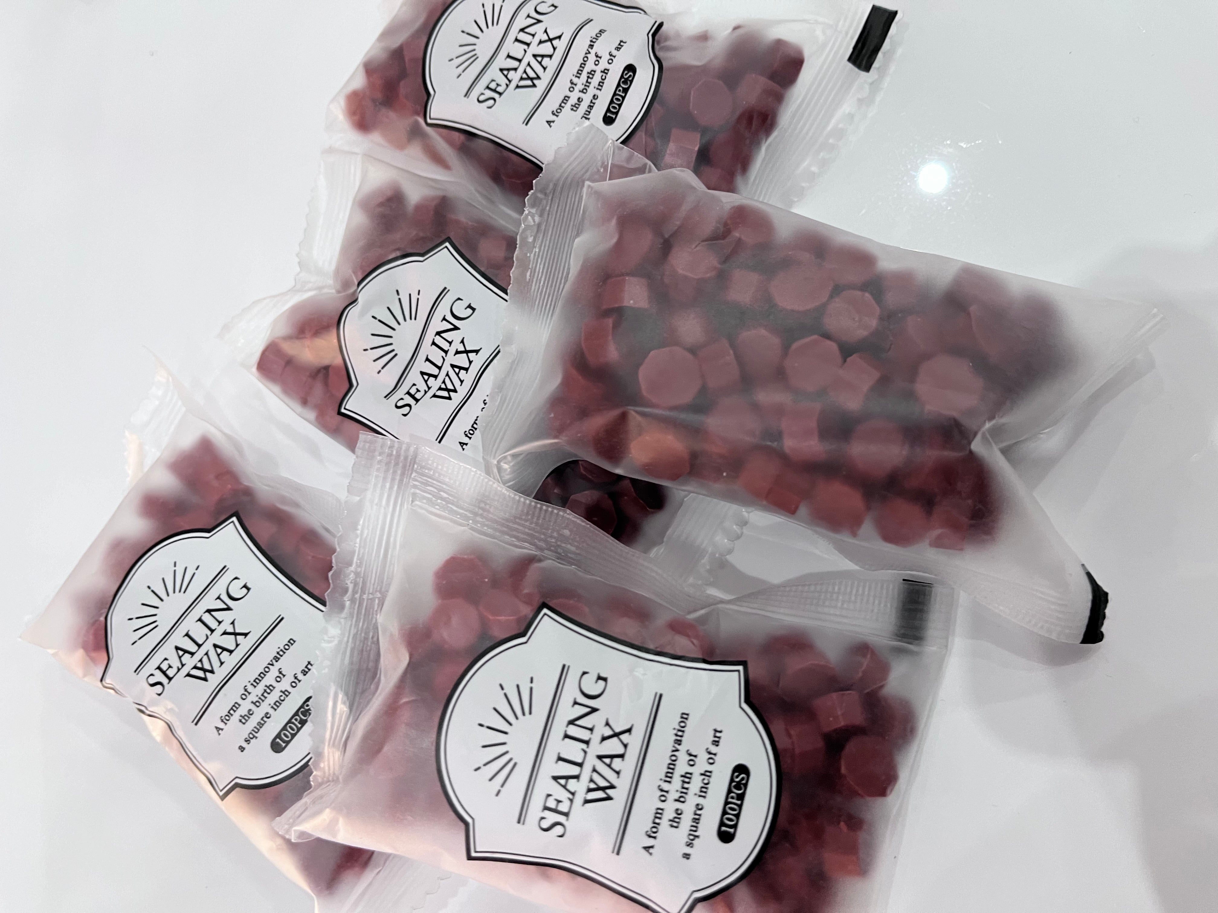 Packet of 100 Wax Seal Beads