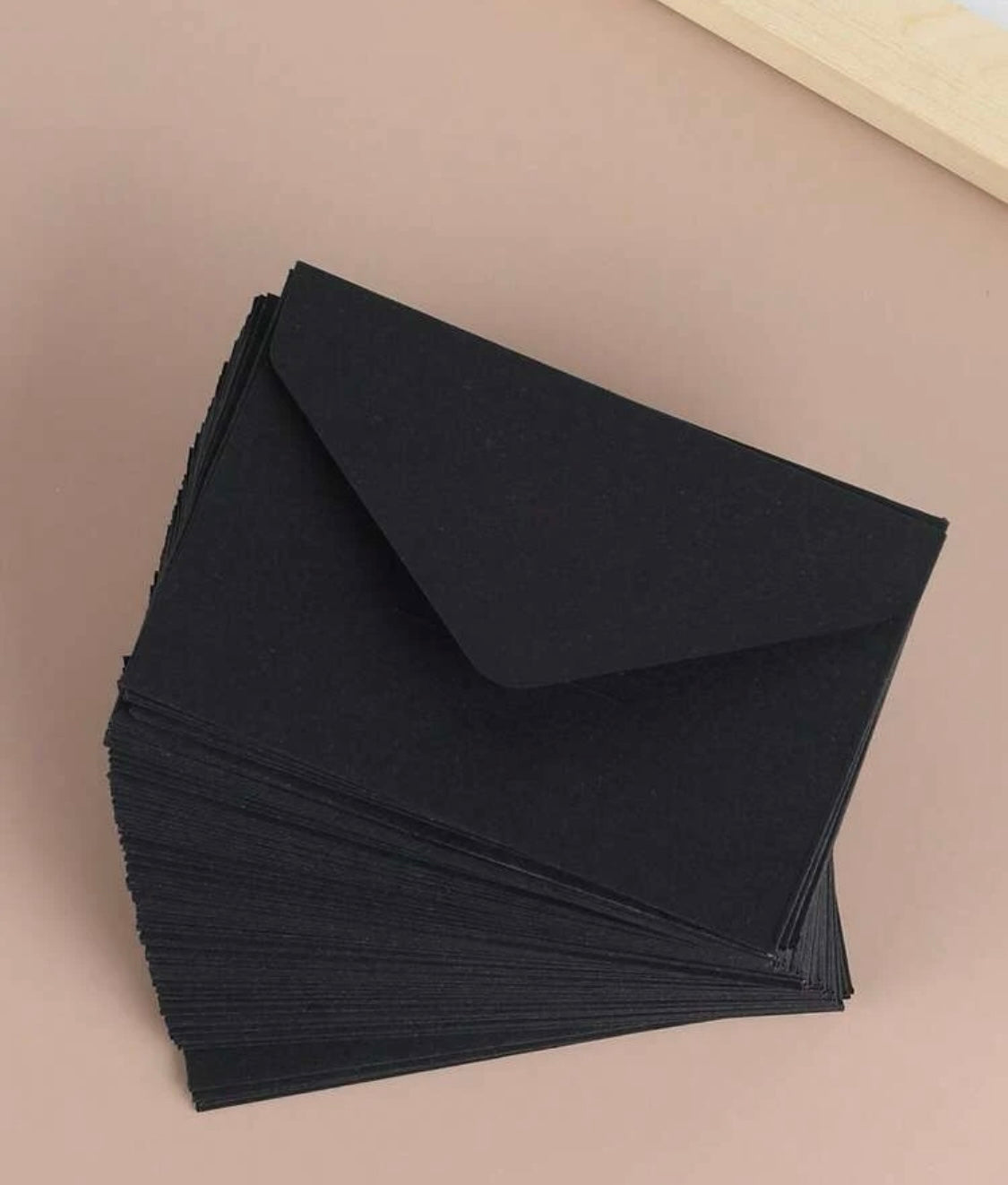 Mini Black Craft Envelopes(50)