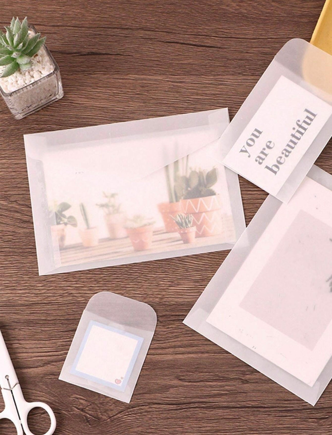 10x vellum envelopes