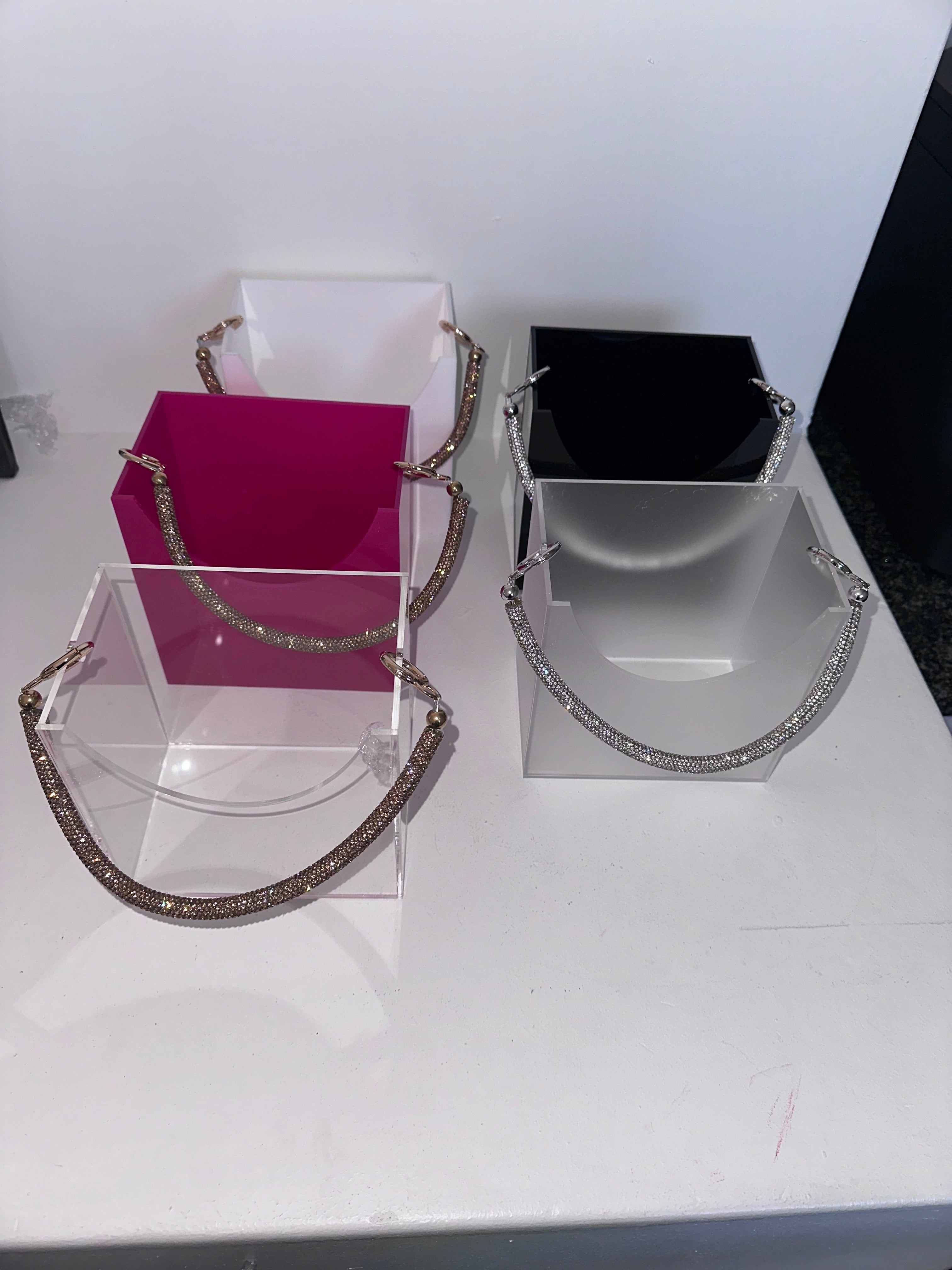 Perspex handbag box