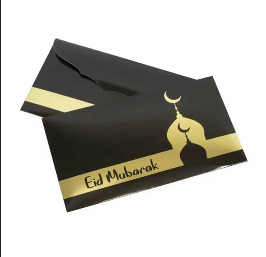 Eid Mubarak Foiled Envelopes(10)