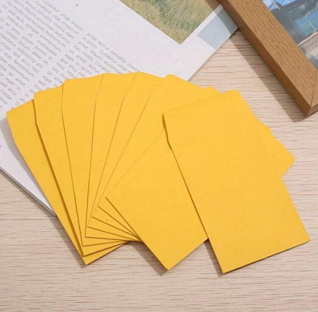 100pc colourful envelopes