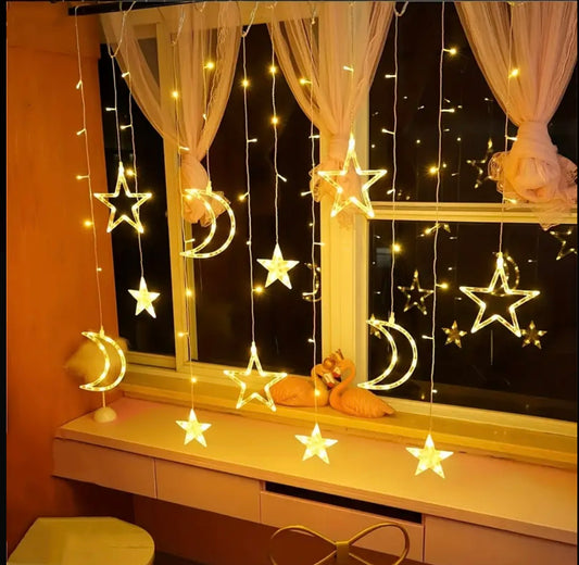 Moon & star Fairy Lights - USB