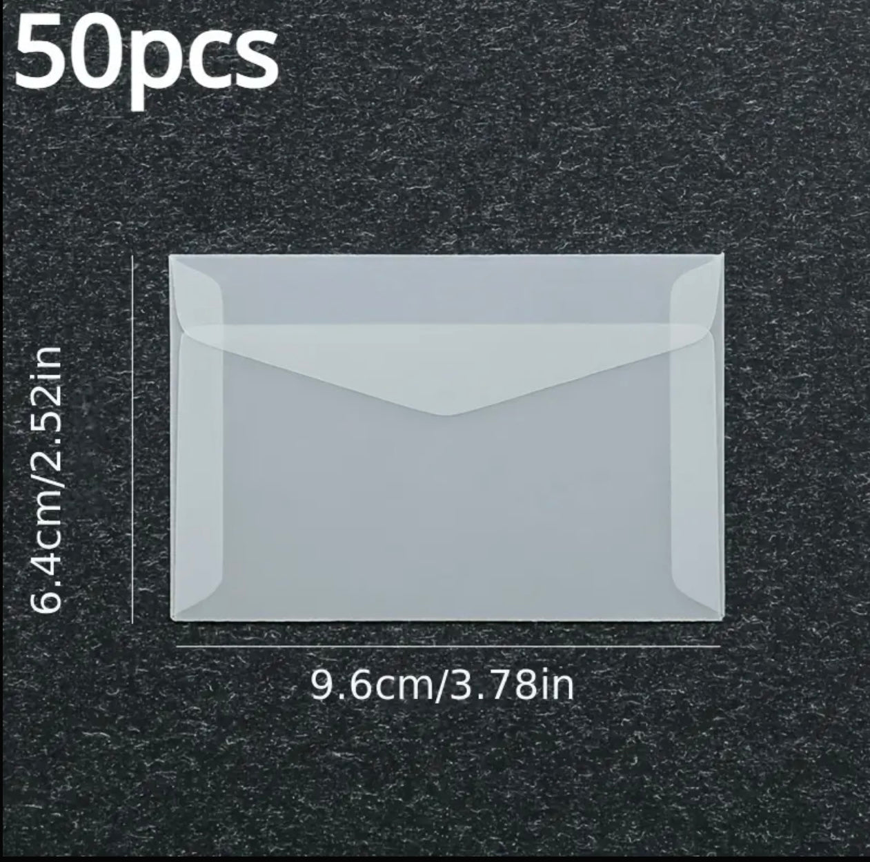 Vellum envelopes (50)