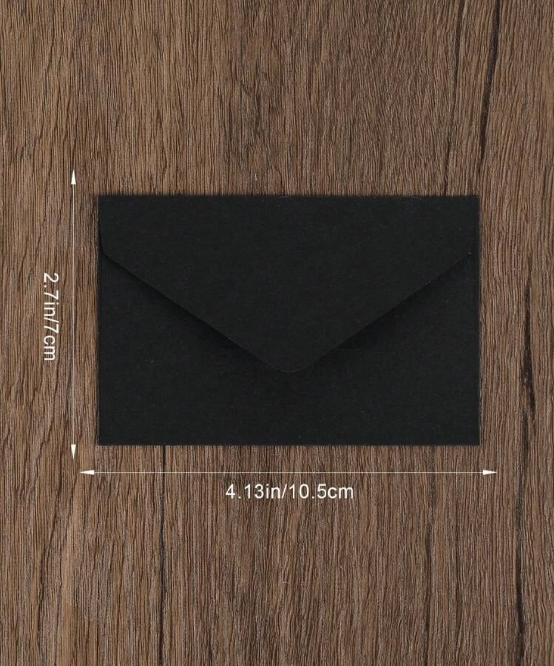 Mini Black Craft Envelopes(50)