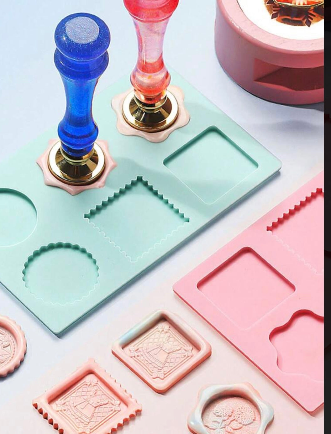 Wax Seal Stamp Silicone Mould Shaper