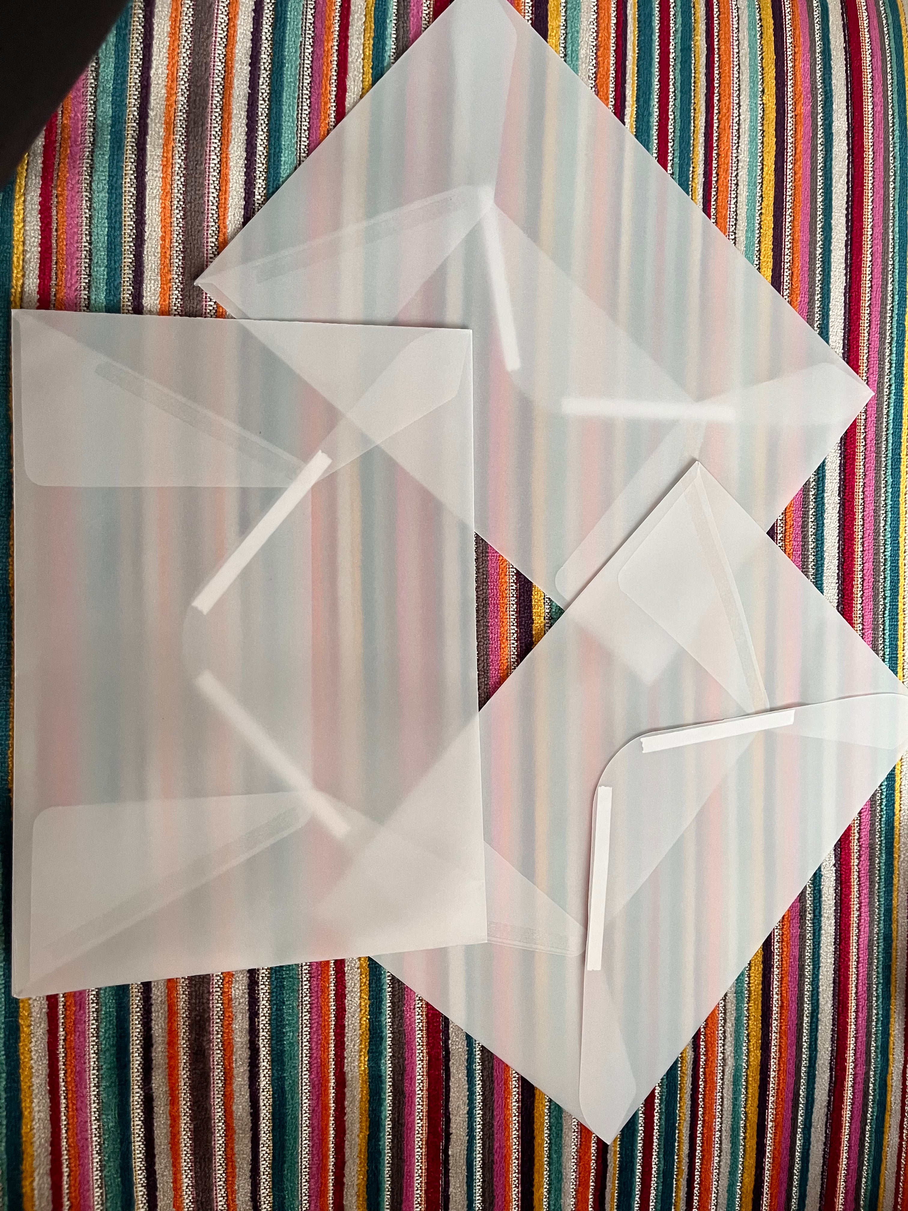 A5 vellum envelopes(5)