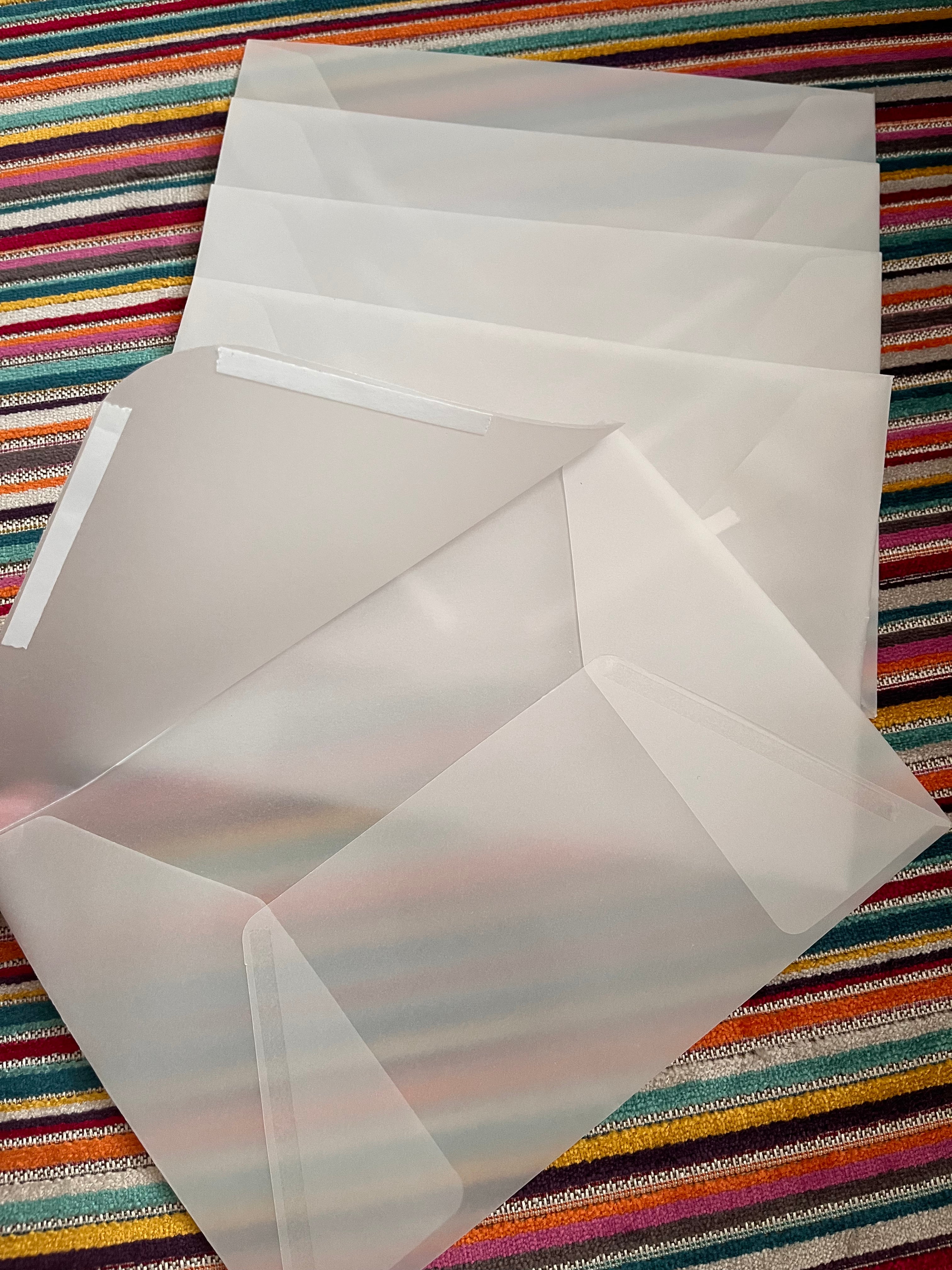 A5 vellum envelopes(5)