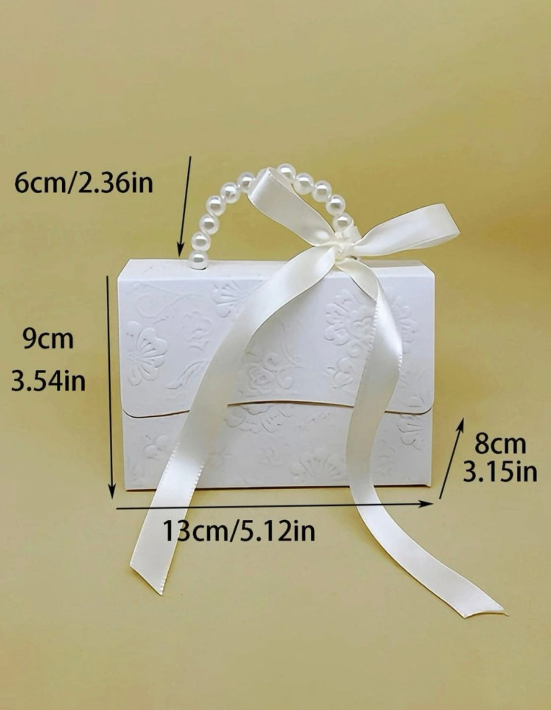 Handbag Box with Pearl handle (2)