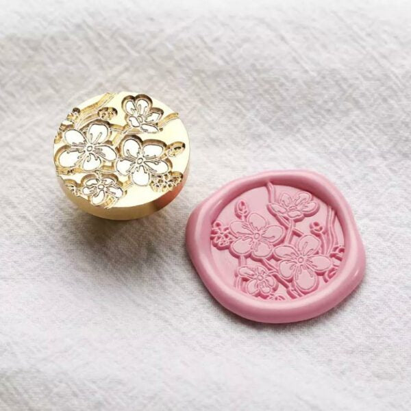 Full Cherry Blossom Wax Seal Stamp