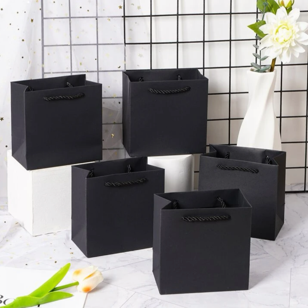 Black Gift Bags(5)