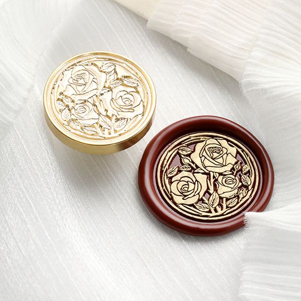 Rose Bouquet Wax Seal Stamp