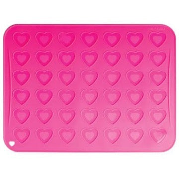 Heart Pink Macaron Mat / Stamp Mat