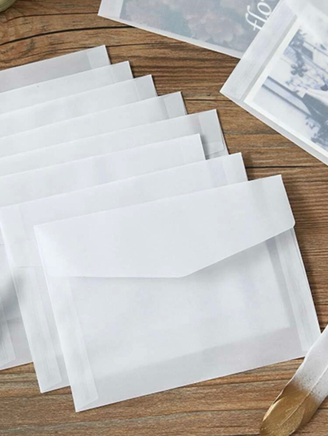 Plain Vellum Envelopes(10)