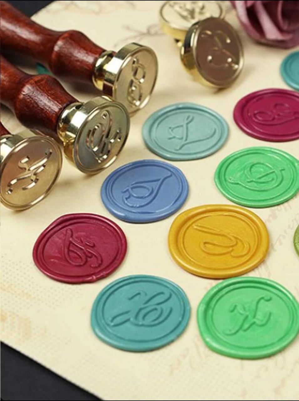 Cursive Initial / Letter Wax Seal Stamp