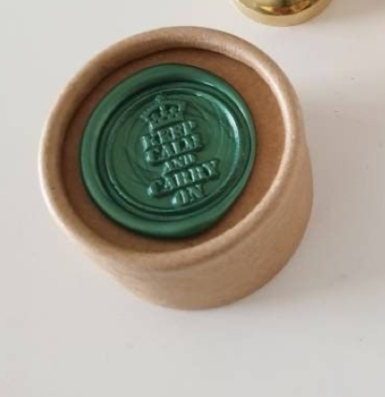 Keep Calm & Carry On Wax Seal Stamp