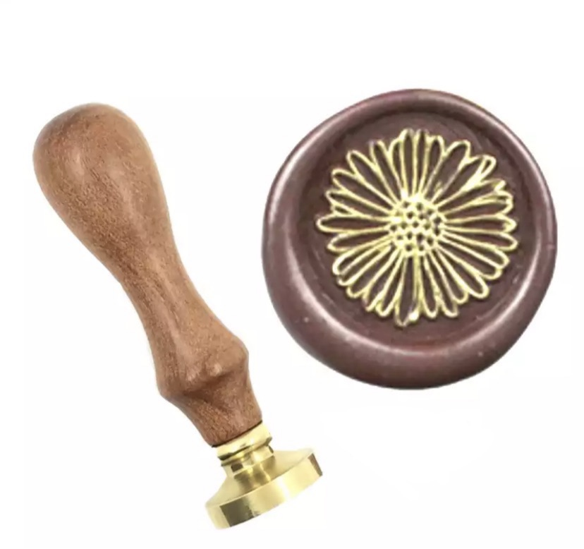 Daisy Wax Seal Stamp