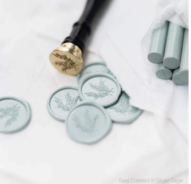 Rosemary Leafs Wax Seal Stamp