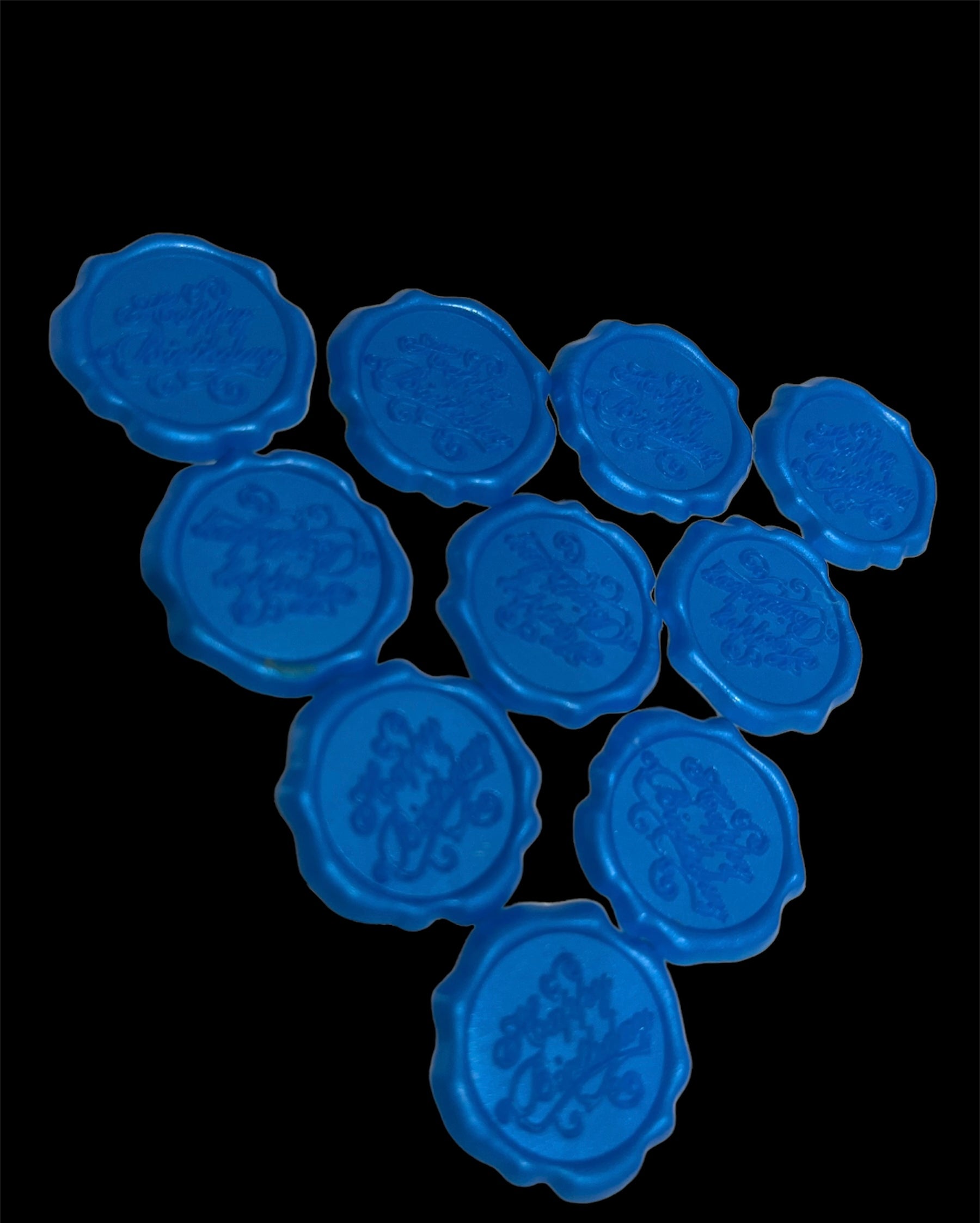 Happy Birthday Wax Seals 10pc