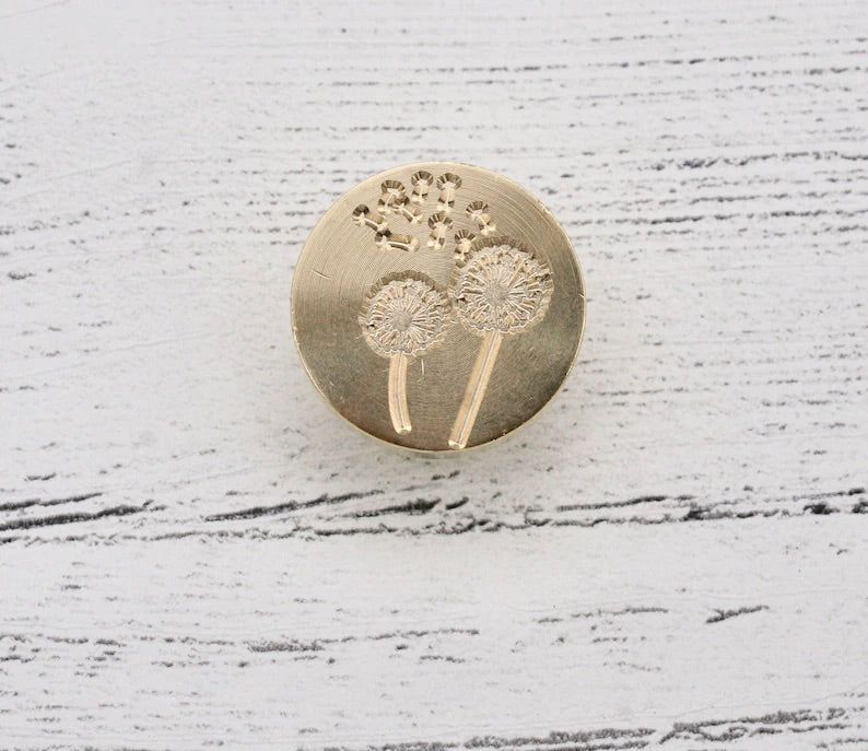 Dandelion Wax Seal Stamp