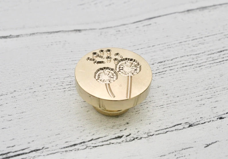 Dandelion Wax Seal Stamp