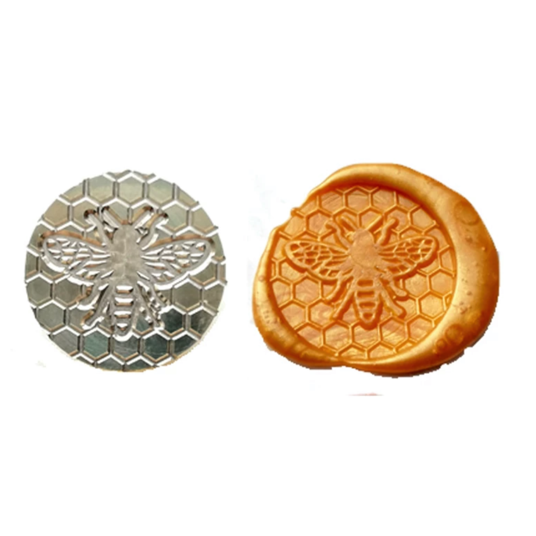 Honeycomb Bee Wax Seal Stamp