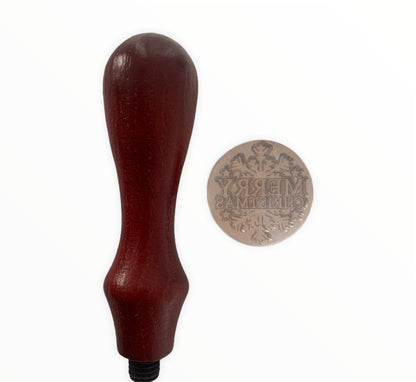 Merry Christmas Snowflake Wax Seal Stamp