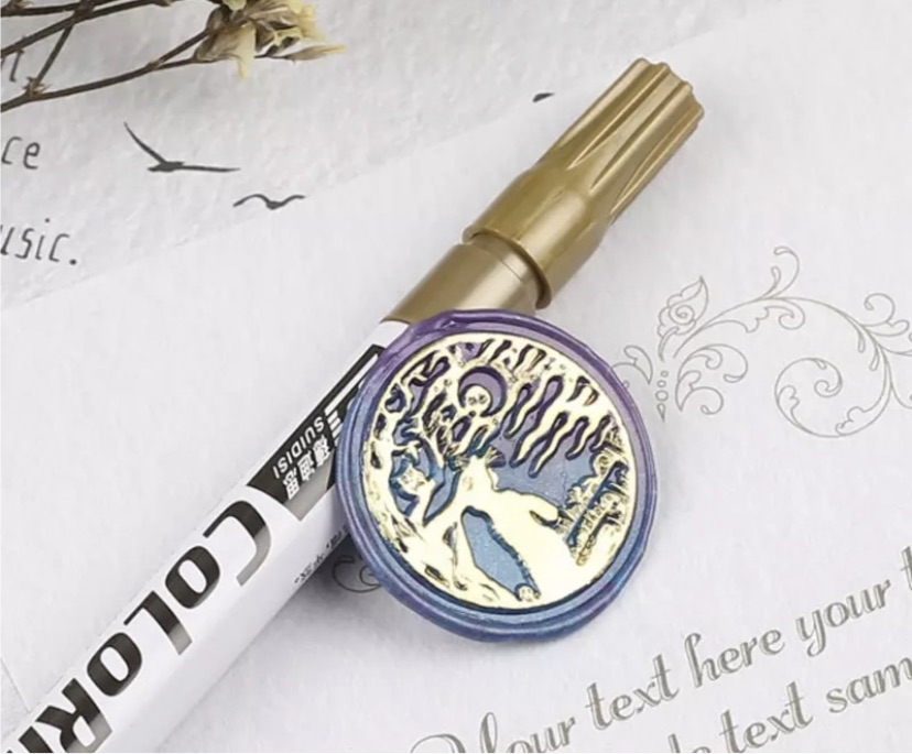 Wax Seal Stamp Metallic Markers