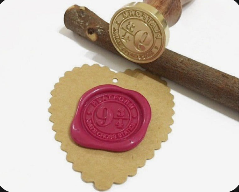 Platform 9/4 Kings Cross Station Wax Seal Stamp