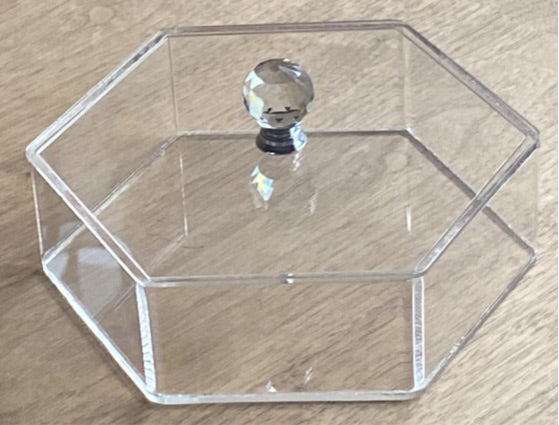 Hexagon Perspex Box