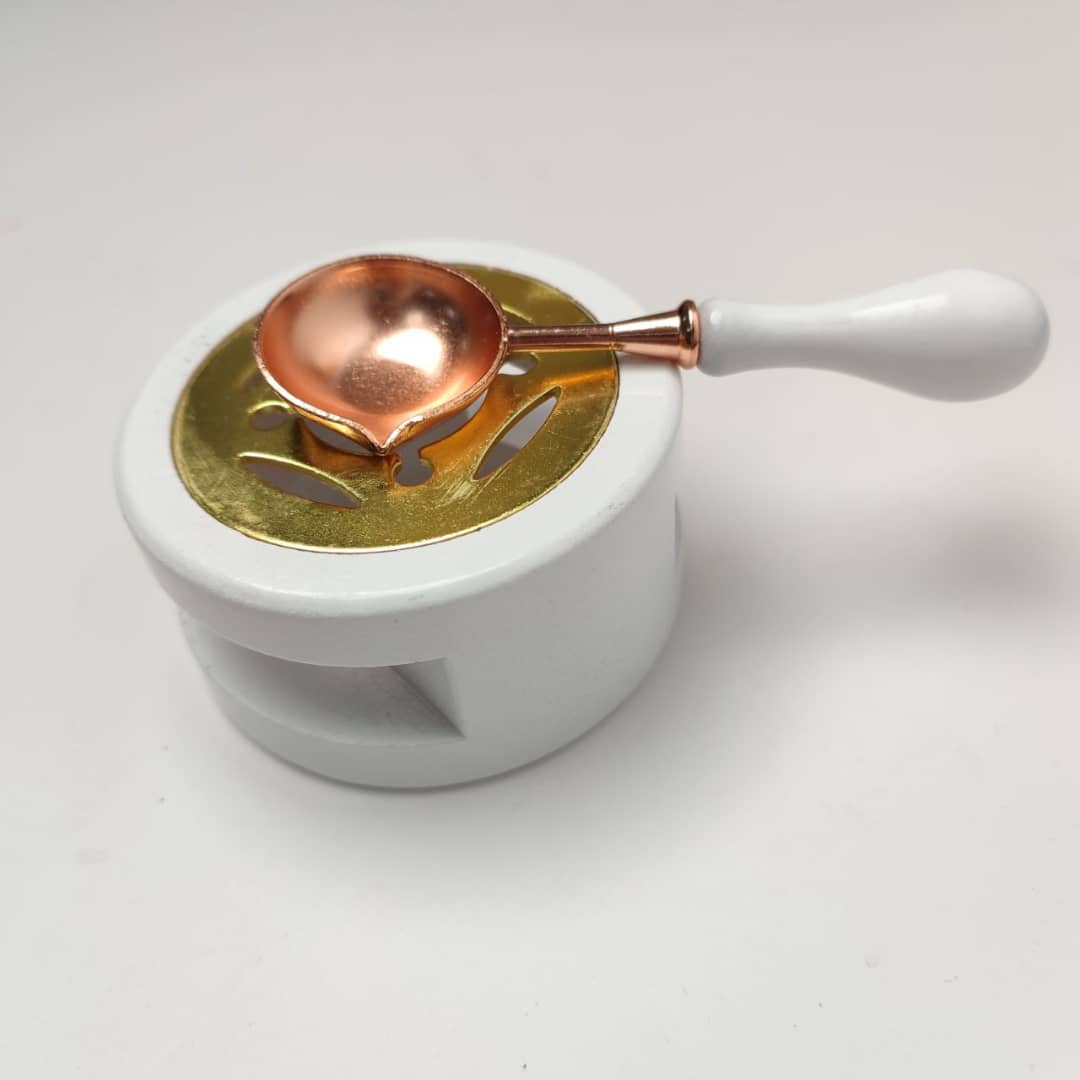 Wax Seal Warmer Wax Seal Melting Stove Spoon For Melting - Temu