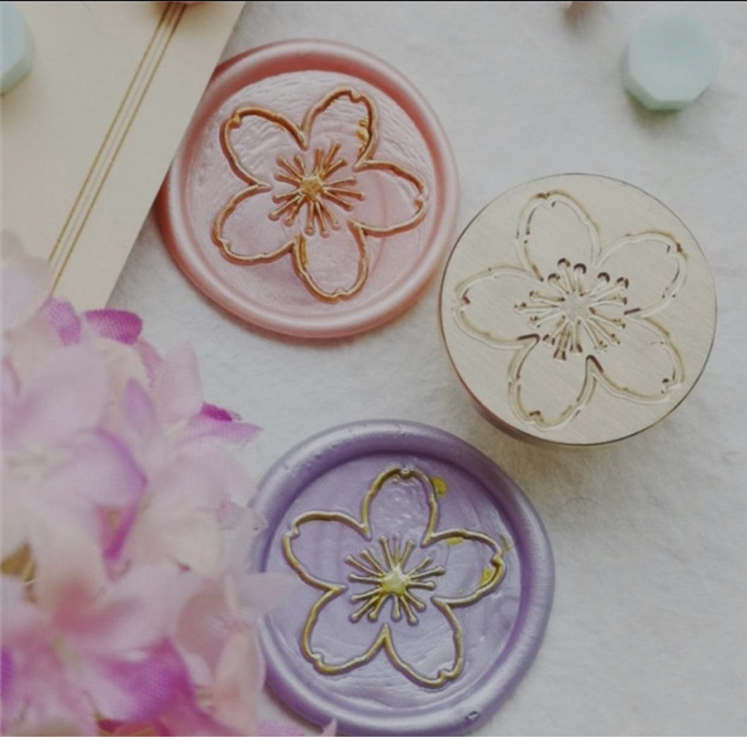 Blossom Wax Seal Stamp