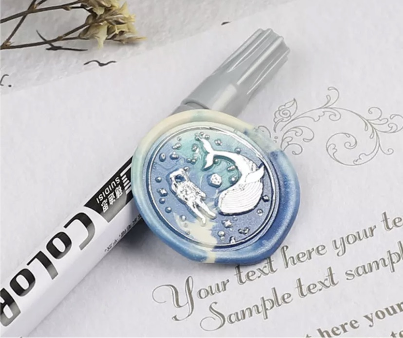 Wax Seal Stamp Metallic Markers