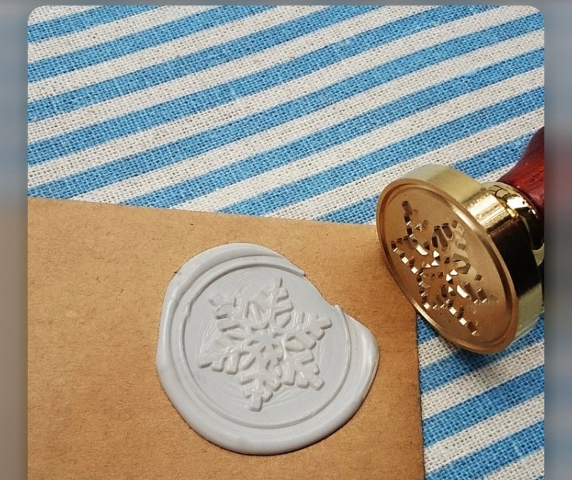 Snowflake Wax Seal Stamp